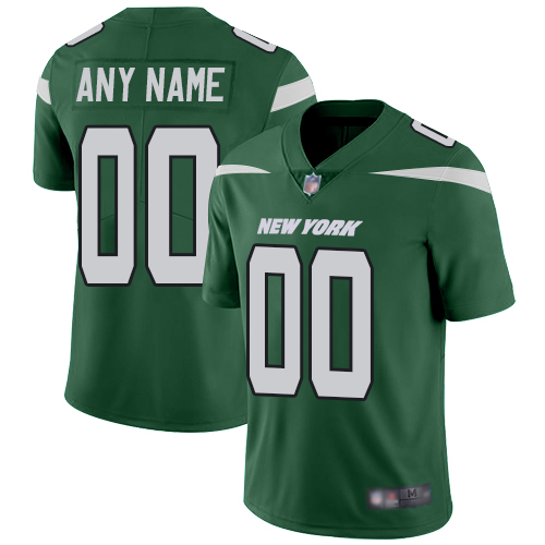 Men's New York Jets ACTIVE PLAYER Custom Green NFL Vapor Untouchable Limited Stitched Jersey